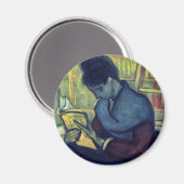 De roman Lezer van Vincent van Gogh Magneet (Voorkant / Achterkant)