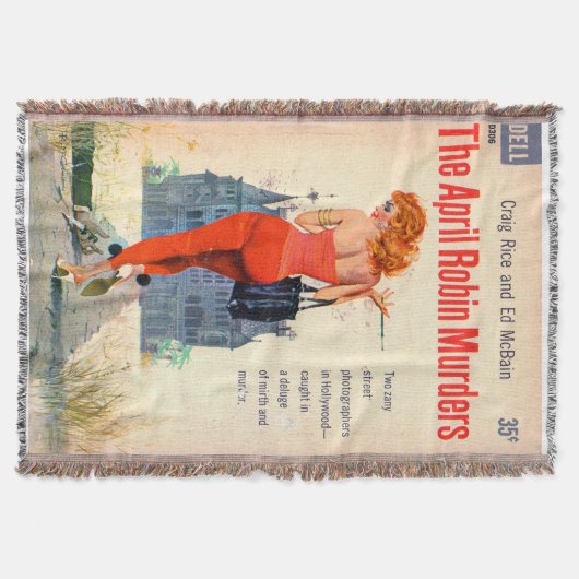 De roman van April Robin Murders heeft een nieuwe  Deken (Voorkant)