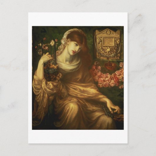 De Roman weduwe, 1874 (olie op canvas) Briefkaart (Voorkant)