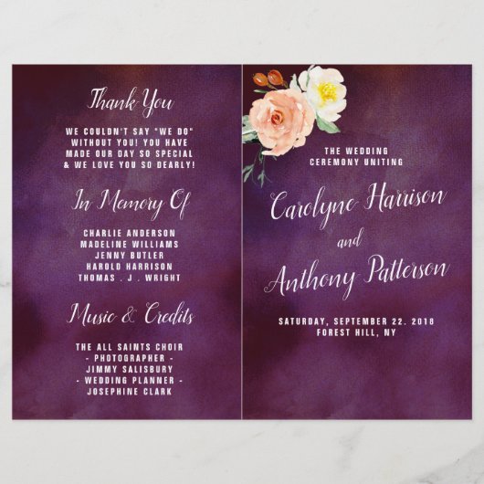 De Romance in het Collectie Bloom Wedding (Voorkant)