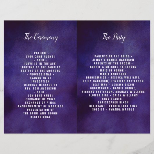 De Romance in het Collectie Bloom Wedding (Achterkant)