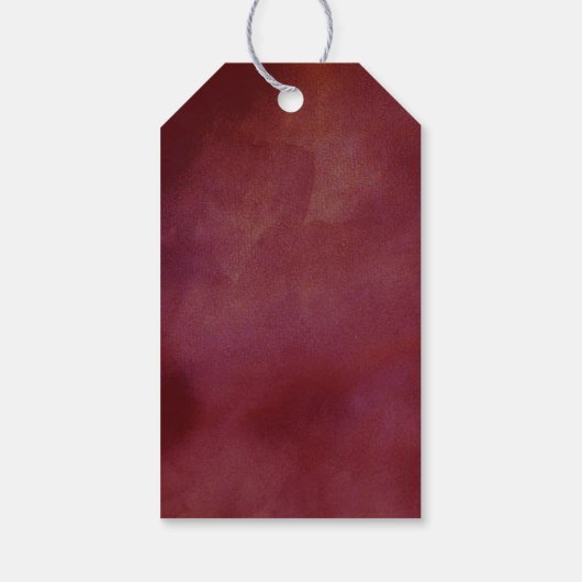 De Romance in het Collectie Bloom Wedding Cadeaulabel (Achterkant)