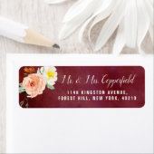 De Romance in het Collectie Bloom Wedding Etiket (Insitu)