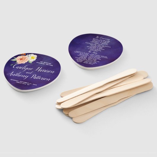 De Romance in het Collectie Bloom Wedding Handwaaier (Niet-gemonteerd)