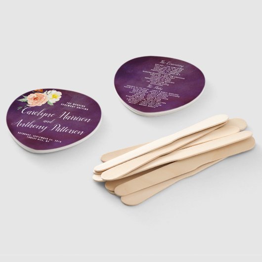 De Romance in het Collectie Bloom Wedding Handwaaier (Niet-gemonteerd)