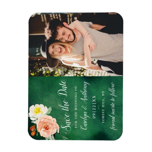 De Romance in het Collectie Bloom Wedding Magneet (Verticaal)