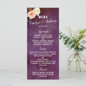 De Romance in het Collectie Bloom Wedding Menu (Staand voorkant)