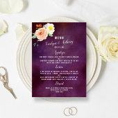 De Romance in het Collectie Bloom Wedding Menu