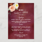 De Romance in het Collectie Bloom Wedding Menu (Voorkant)
