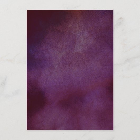 De Romance in het Collectie Bloom Wedding Menu (Achterkant)