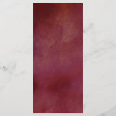 De Romance in het Collectie Bloom Wedding Menu (Achterkant)