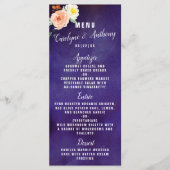 De Romance in het Collectie Bloom Wedding Menu (Voorkant)