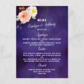 De Romance in het Collectie Bloom Wedding Menu (Voorkant)