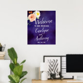 De Romance in het Collectie Bloom Wedding Poster (Thuiskantoor)