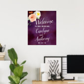 De Romance in het Collectie Bloom Wedding Poster (Thuiskantoor)