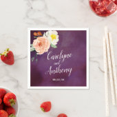 De Romance in het Collectie Bloom Wedding Servet (Insitu)