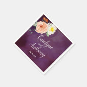 De Romance in het Collectie Bloom Wedding Servet (Hoek)