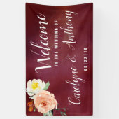 De Romance in het Collectie Bloom Wedding Spandoek (Verticaal)