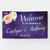 De Romance in het Collectie Bloom Wedding Spandoek (Horizontaal)