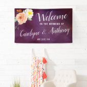 De Romance in het Collectie Bloom Wedding Spandoek (Insitu)