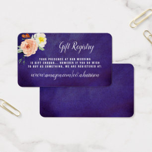 De Romance in het Collectie Bloom Wedding Visitekaartje