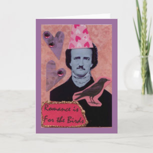 De romance is voor de Vogels Feestdagen Kaart