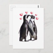De Romance van de pinguïn Briefkaart (Voorkant / Achterkant)