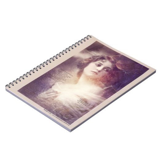 De Romance van Jane - met tekst Notitieboek (Linkerzijde)