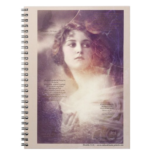 De Romance van Jane - met tekst Notitieboek (Voorkant)