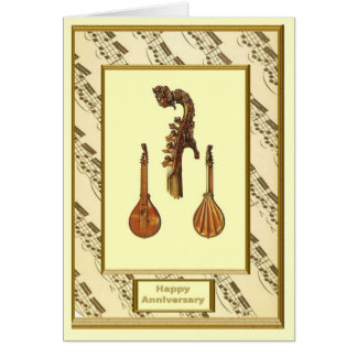 De romance van muziek, antiek snaren