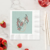 De Romance van Silk Aqua Servet (Insitu)