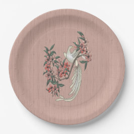 De Romance van Silk Charcuterie Board Peach Papieren Bordje