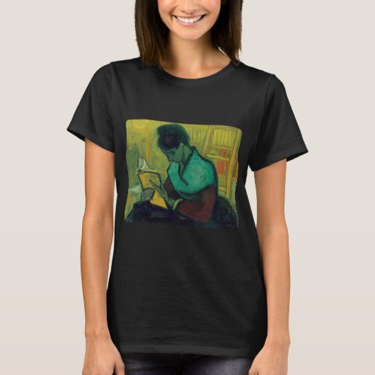 De romanlezer Vincent van Gogh T-shirt (Voorkant)