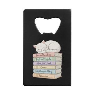 De romans van Jane Austen IX Creditkaart Flessenopener