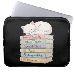 De romans van Jane Austen IX Laptop Sleeve