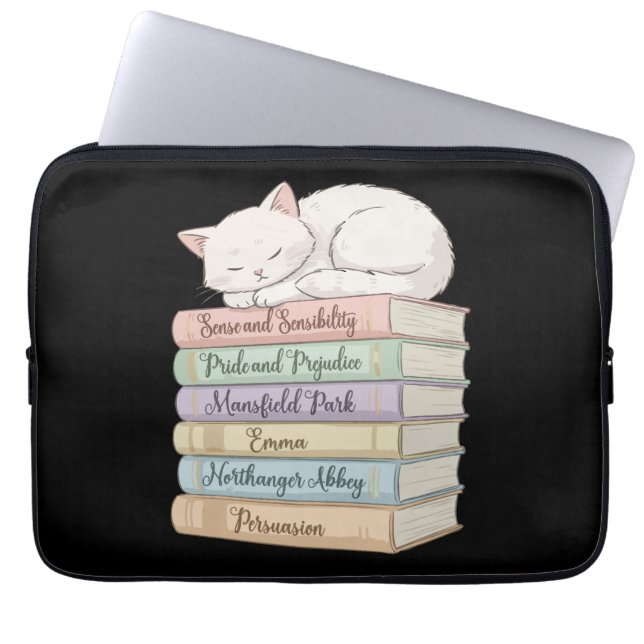 De romans van Jane Austen IX Laptop Sleeve (Voorkant)