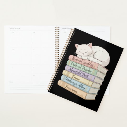 De romans van Jane Austen IX Planner (Display)