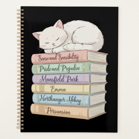 De romans van Jane Austen IX Planner (Voorkant)