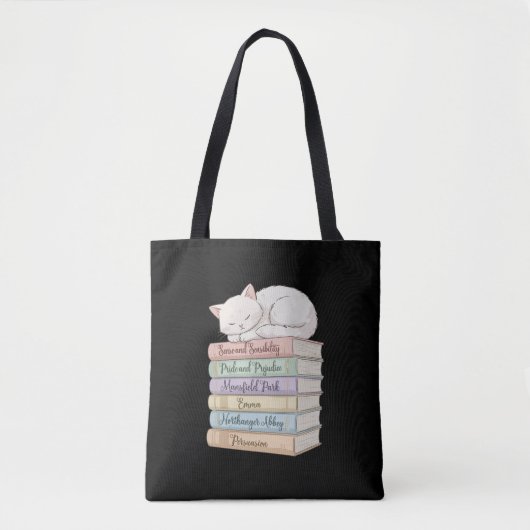 De romans van Jane Austen IX Tote Bag (Voorkant)