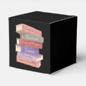 De romans van Jane Austen V Bedankdoosjes (Achterkant)