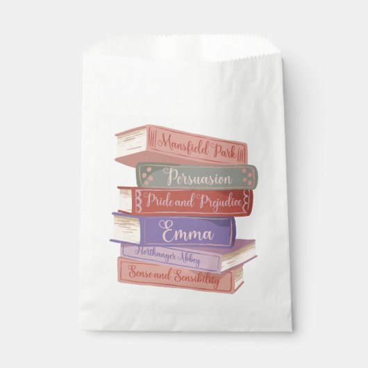 De romans van Jane Austen V Bedankzakje (Voorkant)