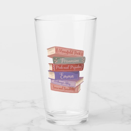 De romans van Jane Austen V Glas (Voorkant)
