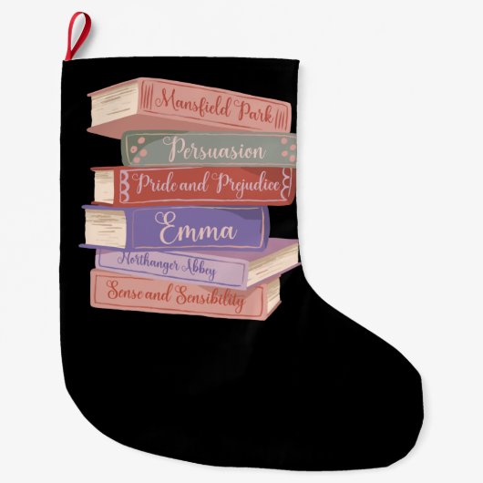 De romans van Jane Austen V Grote Kerstsok (Voorkant)