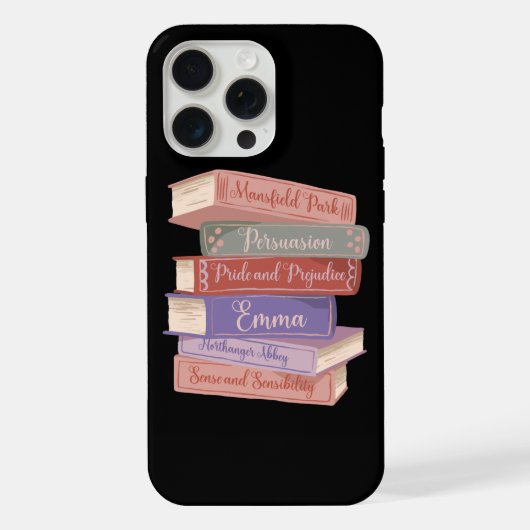 De romans van Jane Austen V iPhone Hoesje (Achterkant)