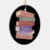 De romans van Jane Austen V Keramisch Ornament (Rechts)