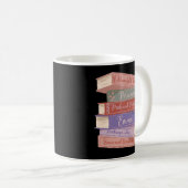 De romans van Jane Austen V Koffiemok (Voorkant rechts)