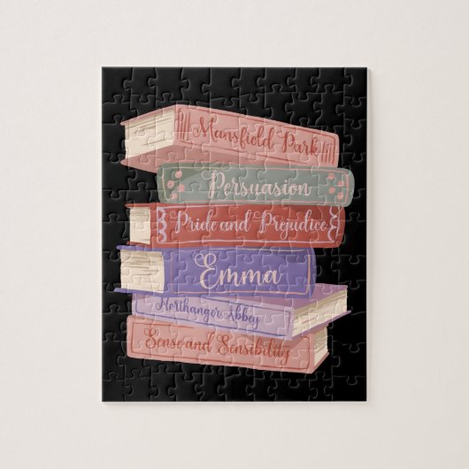 De romans van Jane Austen V Legpuzzel (Verticaal)