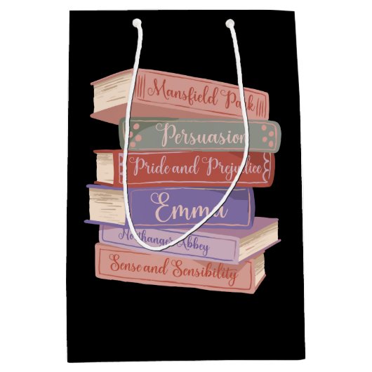 De romans van Jane Austen V Medium Cadeauzakje (Voorkant)