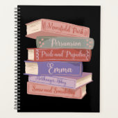 De romans van Jane Austen V Planner (Voorkant)