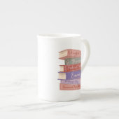 De romans van Jane Austen V Porselein Kop (Voorkant rechts)